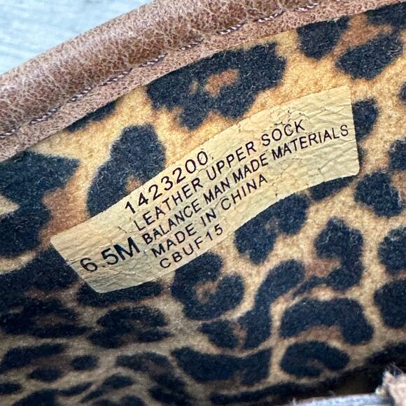 Sofft Aldina Brown Leather Buckle Ankle Moto Boots Low Heel Boho Size 6 1/2 - Picture 8 of 8